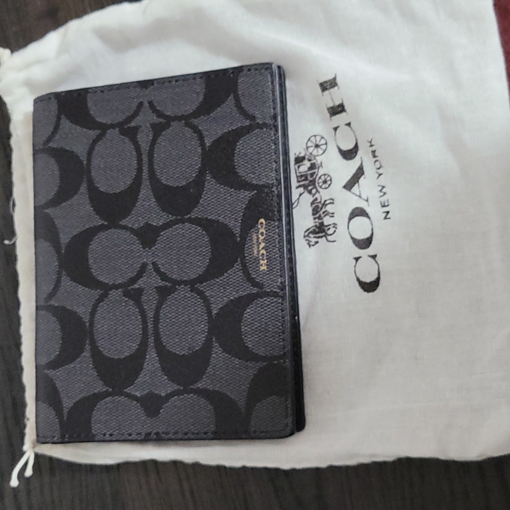 Coach passport wallet